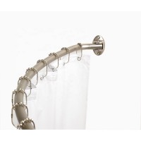 Yuyao beilv shower pole shower curtain pole adjustable stainless steel curved shower rod