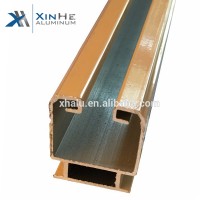 Manufactures curtain rails V-slot aluminum extruded shower curtain track wall profile rod extrusion rail t track